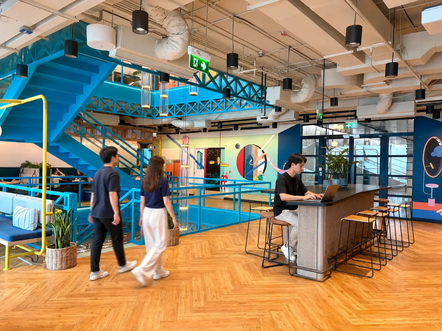 Office café area