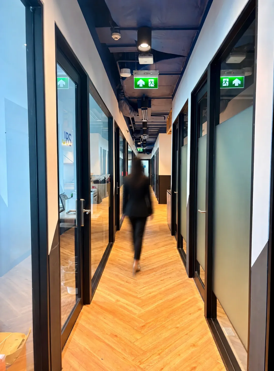 Office hallway in Bangkok